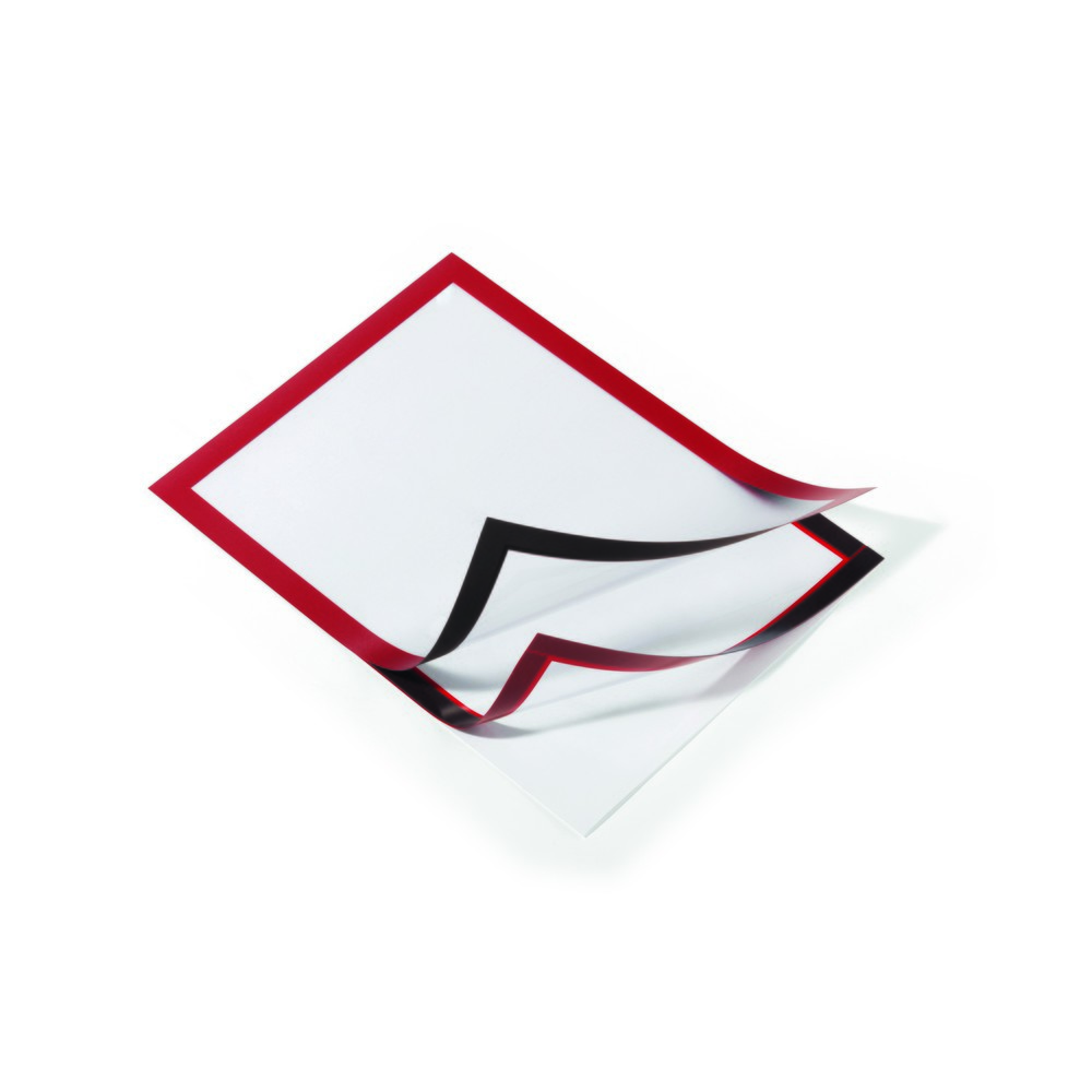Produktabbildung Nr. 10: Cadre d’information DURABLE DURAFRAME®, autocollant, DIN A4, rouge