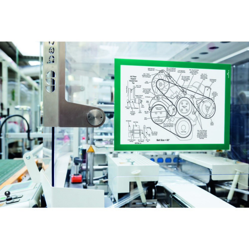 Produktabbildung Nr. 7: Cadre d’information DURABLE DURAFRAME®, autocollant, DIN A4, vert