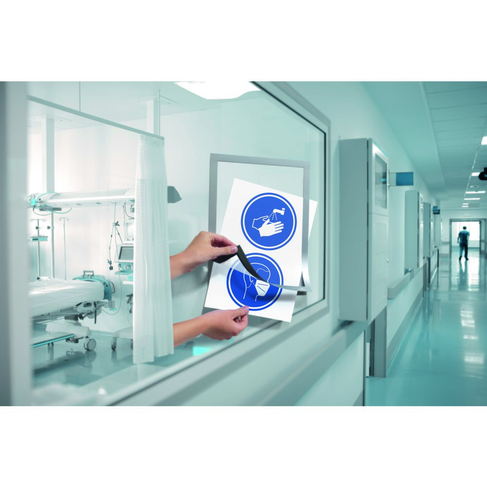 Produktabbildung Nr. 9: Cadre d’information DURABLE DURAFRAME®, autocollant, DIN A4, bleu foncé