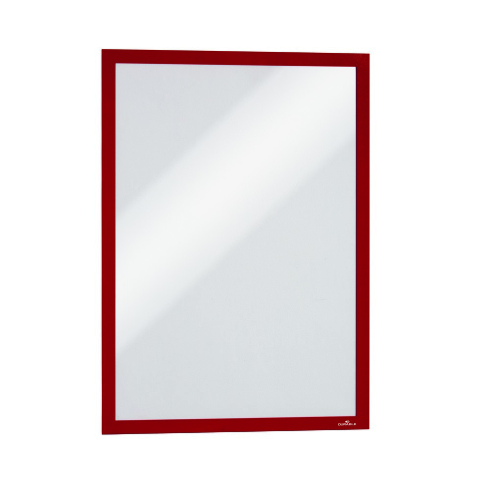 Produktabbildung Nr. 6: Cadre d’information DURABLE DURAFRAME®, autocollant, DIN A3, rouge