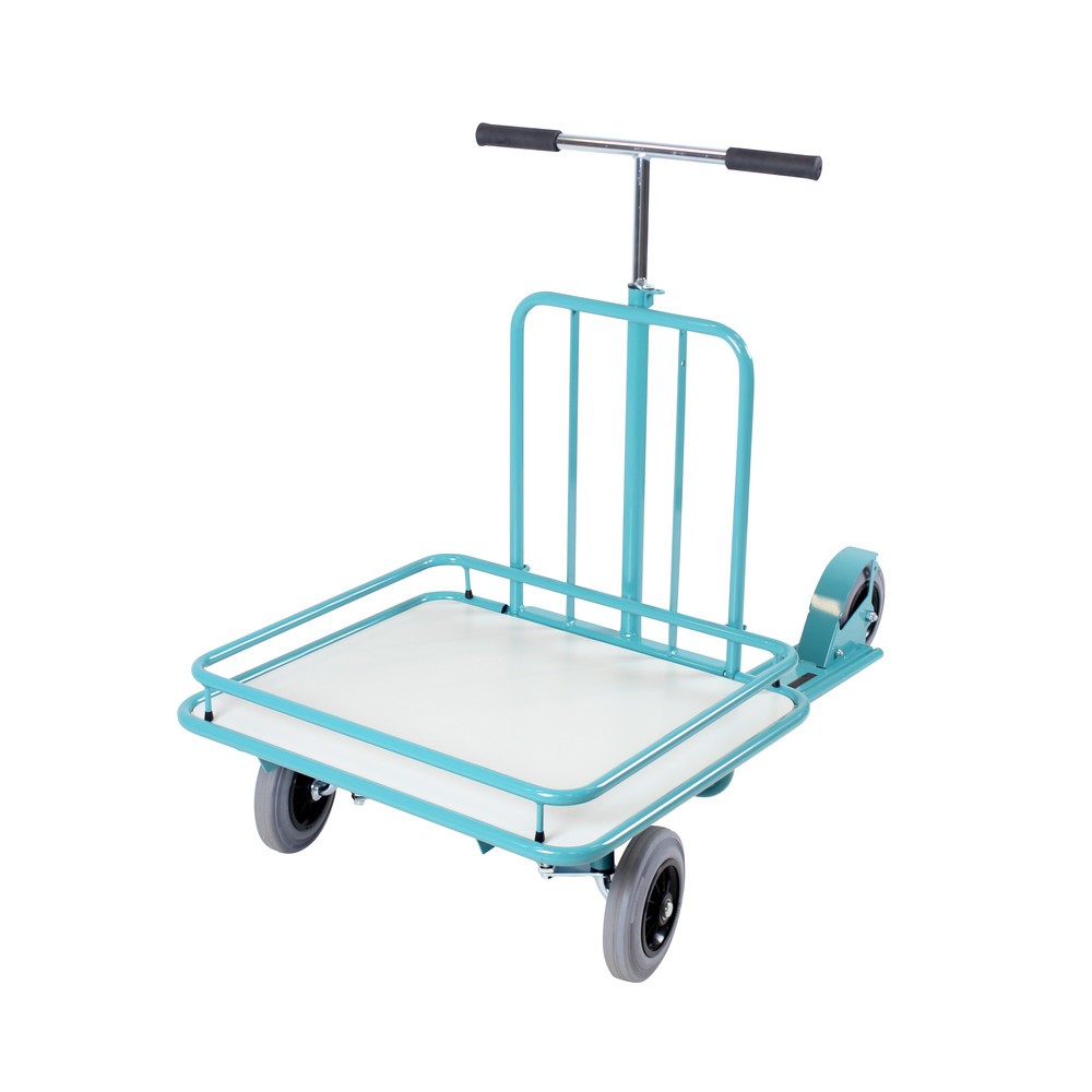 Produktabbildung Nr. 2: Cadre de chargement amovible pour trottinette industrielle Ameise®, bleu turquoise