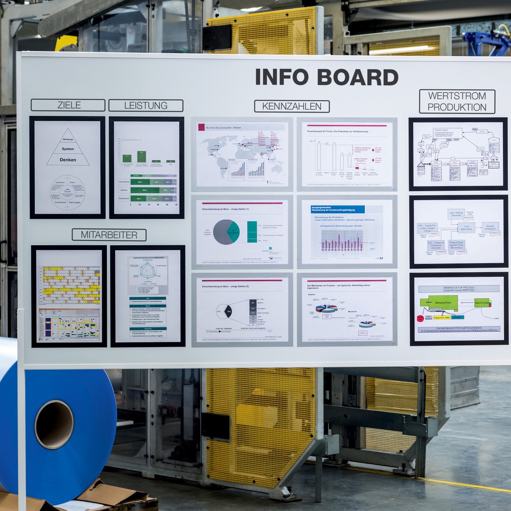 N° de l'image du produit 2 : Cadre magnétique DURABLE DURAFRAME®, DIN A3, argent métallisé
