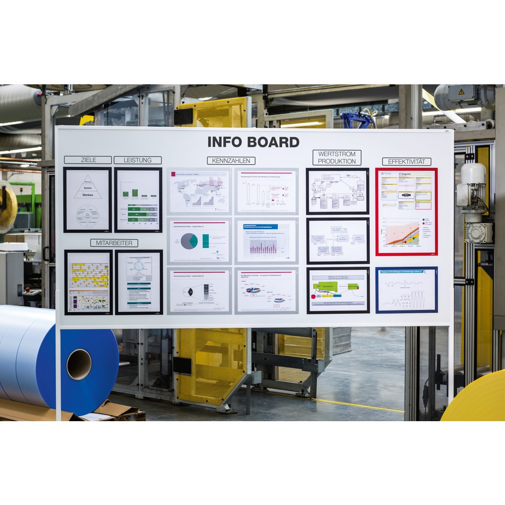 Illustration du produit: Cadre magnétique DURABLE DURAFRAME®, DIN A4, noir