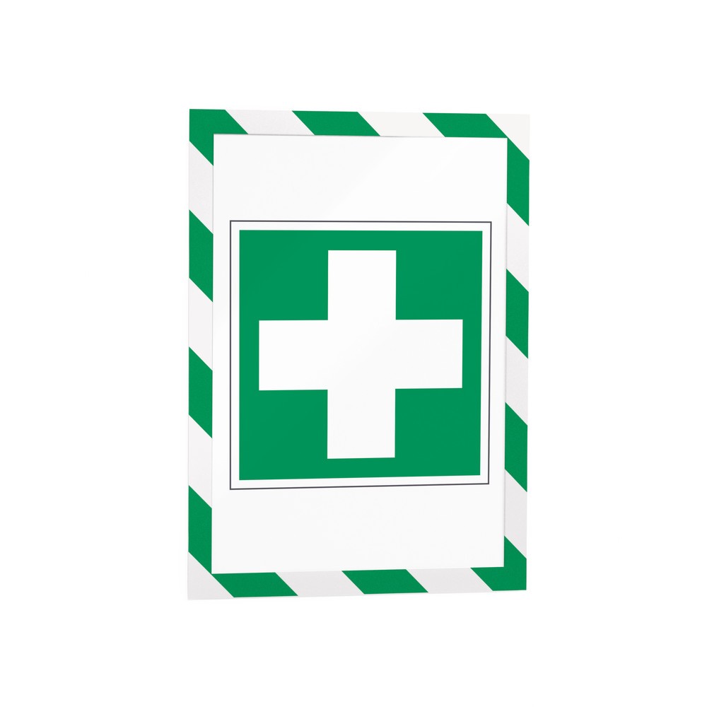 Produktabbildung Nr. 4: Cadre magnétique DURABLE DURAFRAME® Security, DIN A4, vert / blanc