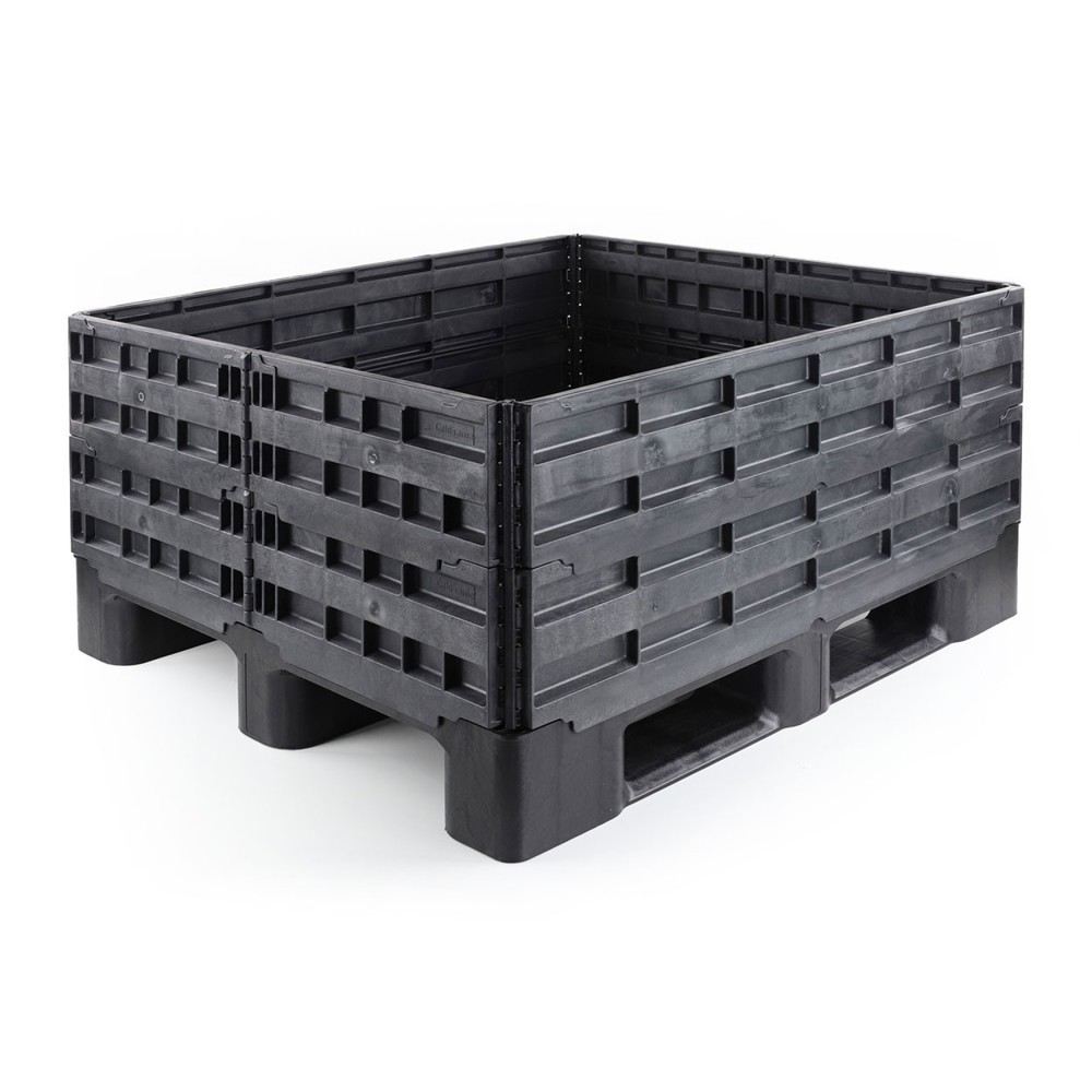 Produktabbildung Nr. 2: Cadre rehausseur de palette en plastique, 1 200x1 000x200 mm