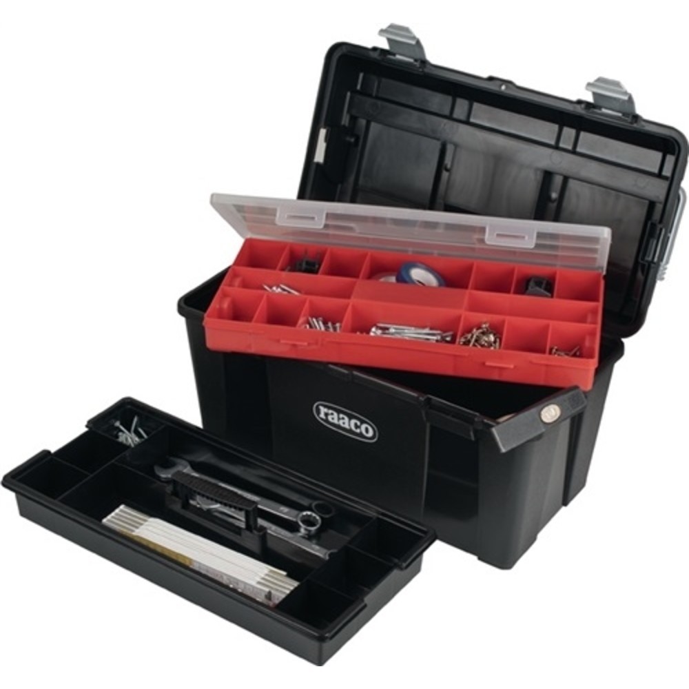 Produktabbildung Nr. 2: Mallette à outils coffre à outils 33-34 l.480xP255xH258 mm plastique ABS RAACO