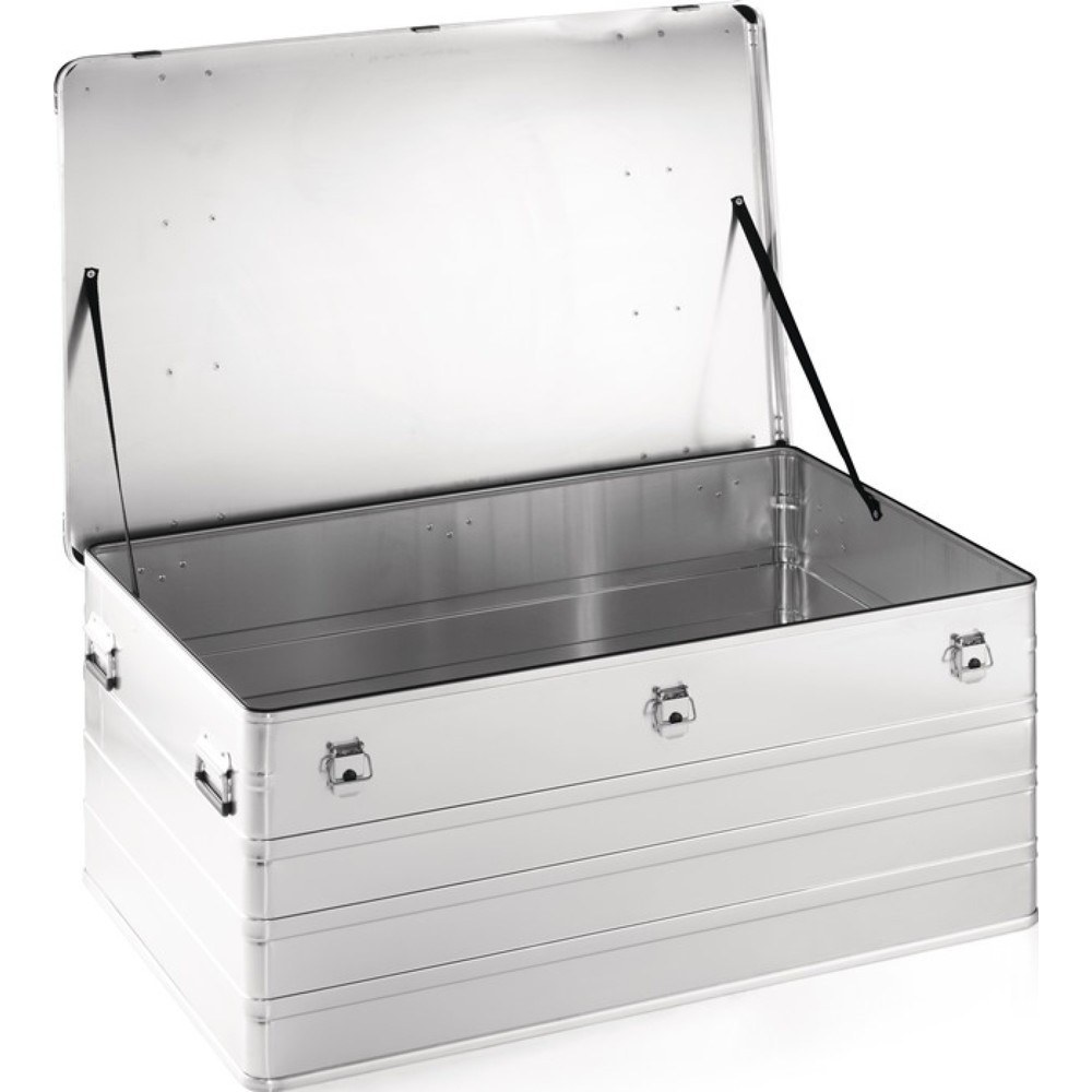 Produktabbildung Nr. 2: Boîte en aluminium, avec fermeture à charnières et cornières empilables, L1192xl790xH515mm 415 l