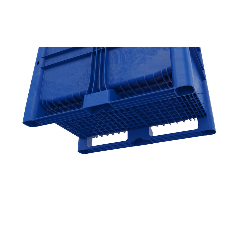 N° de l'image du produit 4 : Caisse-palette, 514 litres, bleu