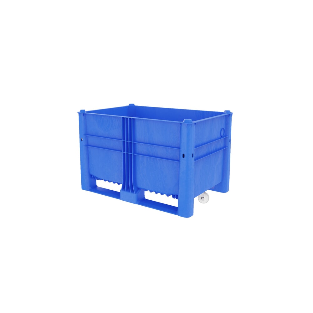 Illustration du produit: Caisse-palette, avec roulettes, 514 litres