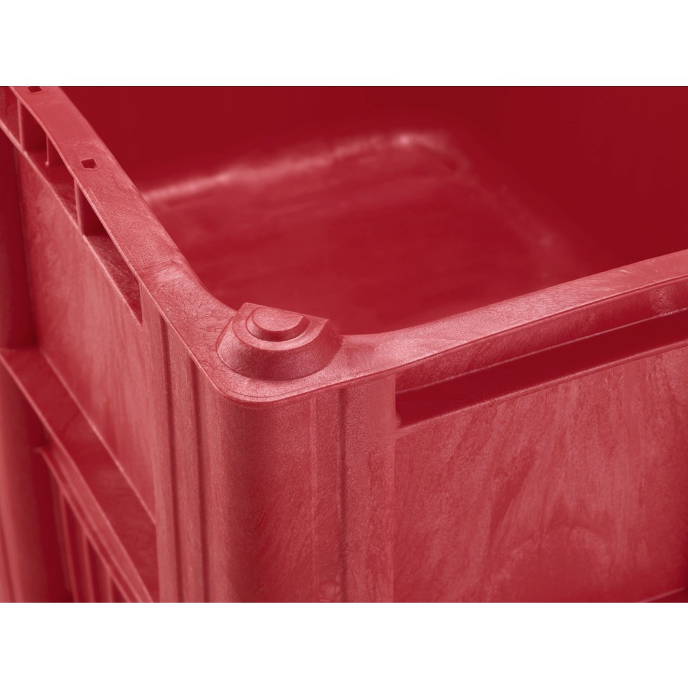 Produktabbildung Nr. 2: Caisse-palette CRAEMER, 1 200 x 800 x 760 mm, 3 patins, rouge