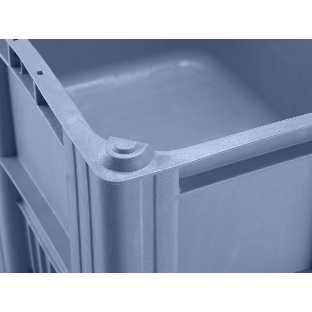 Produktabbildung Nr. 2: Caisse-palette CRAEMER, 1 200 x 800 x 760 mm, 3 patins, bleu