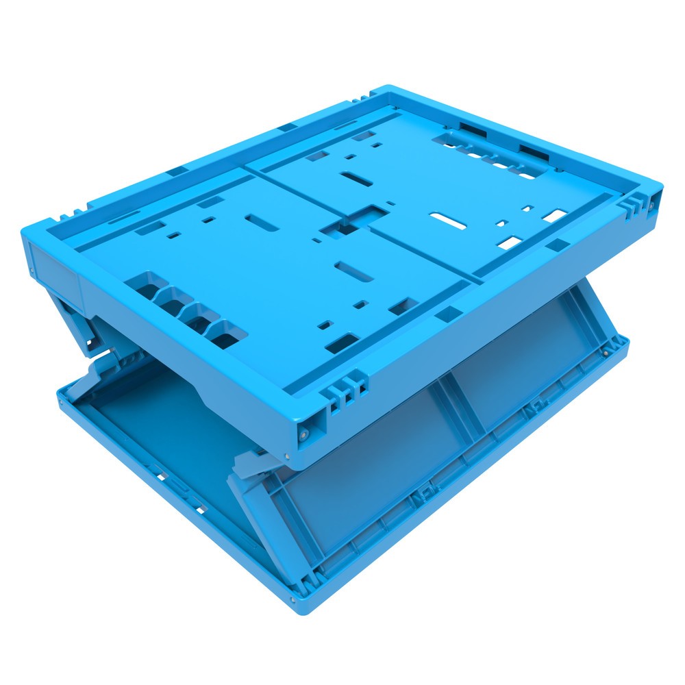 Produktabbildung Nr. 2: Caisse pliante norme Europe Premium, 22 litres, bleu