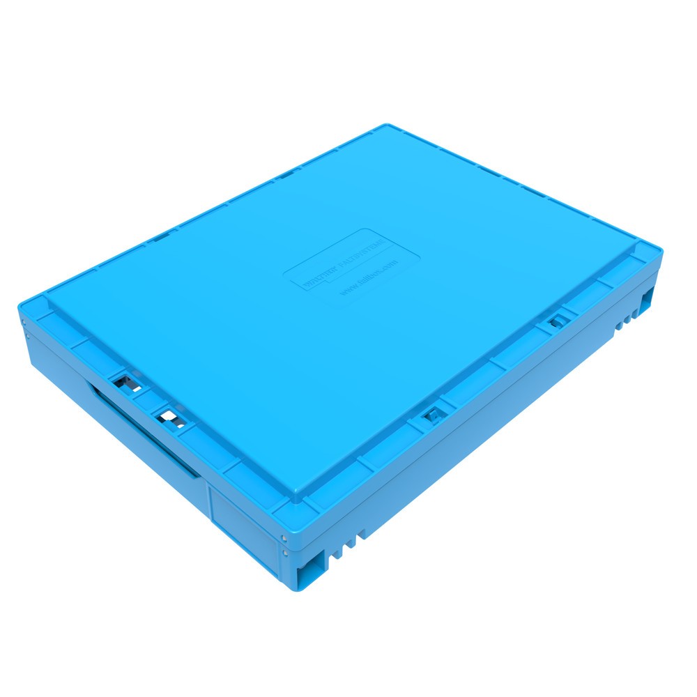 Produktabbildung Nr. 3: Caisse pliante norme Europe Premium, 22 litres, bleu