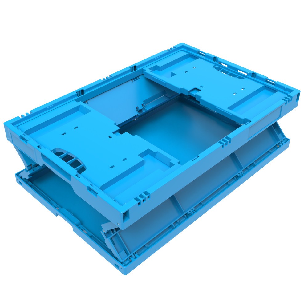 Produktabbildung Nr. 2: Caisse pliante norme Europe Premium, 44 litres, bleu