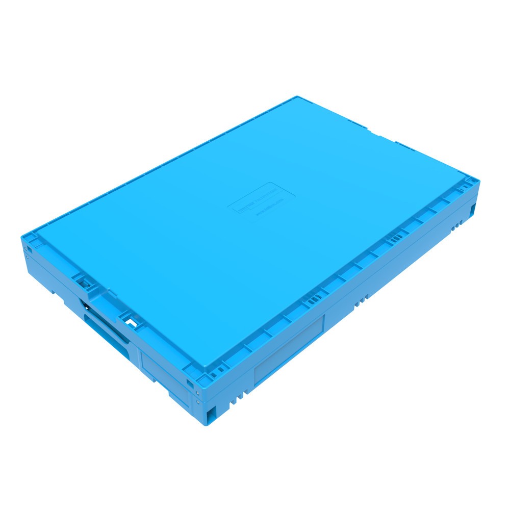 Produktabbildung Nr. 3: Caisse pliante norme Europe Premium, 68 litres, bleu