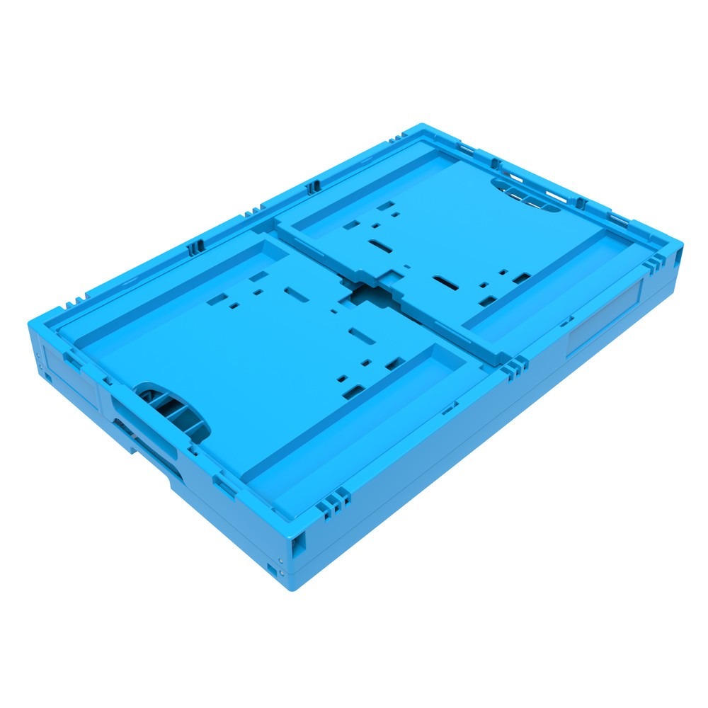 Produktabbildung Nr. 4: Caisse pliante norme Europe Premium, 68 litres, bleu