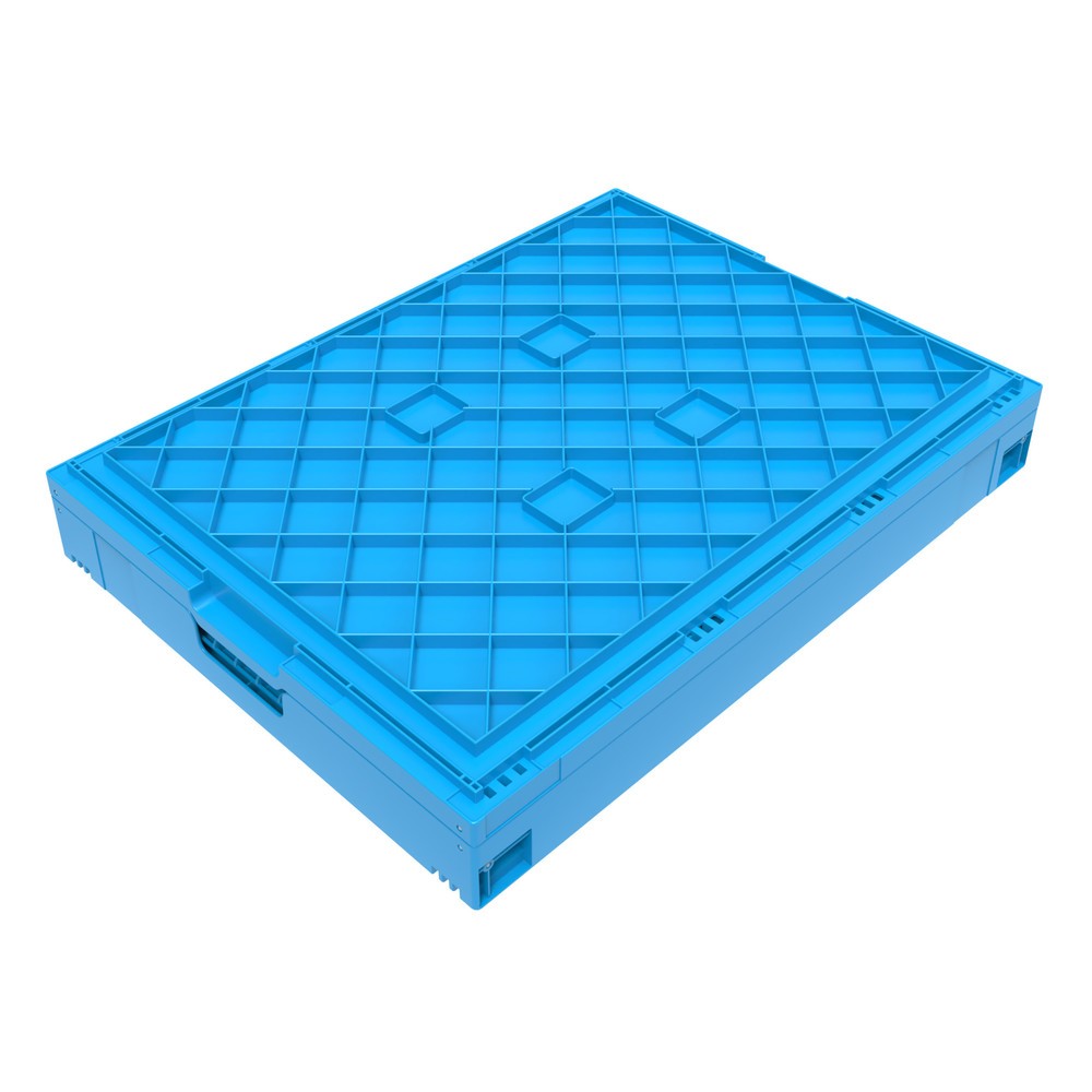 Produktabbildung Nr. 3: Caisse pliante norme Europe Premium, 172 litres, bleu