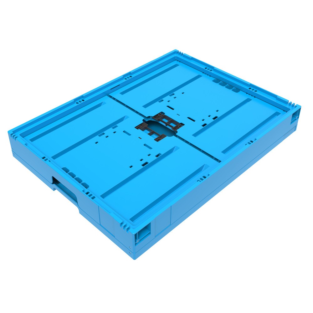 Produktabbildung Nr. 4: Caisse pliante norme Europe Premium, 172 litres, bleu