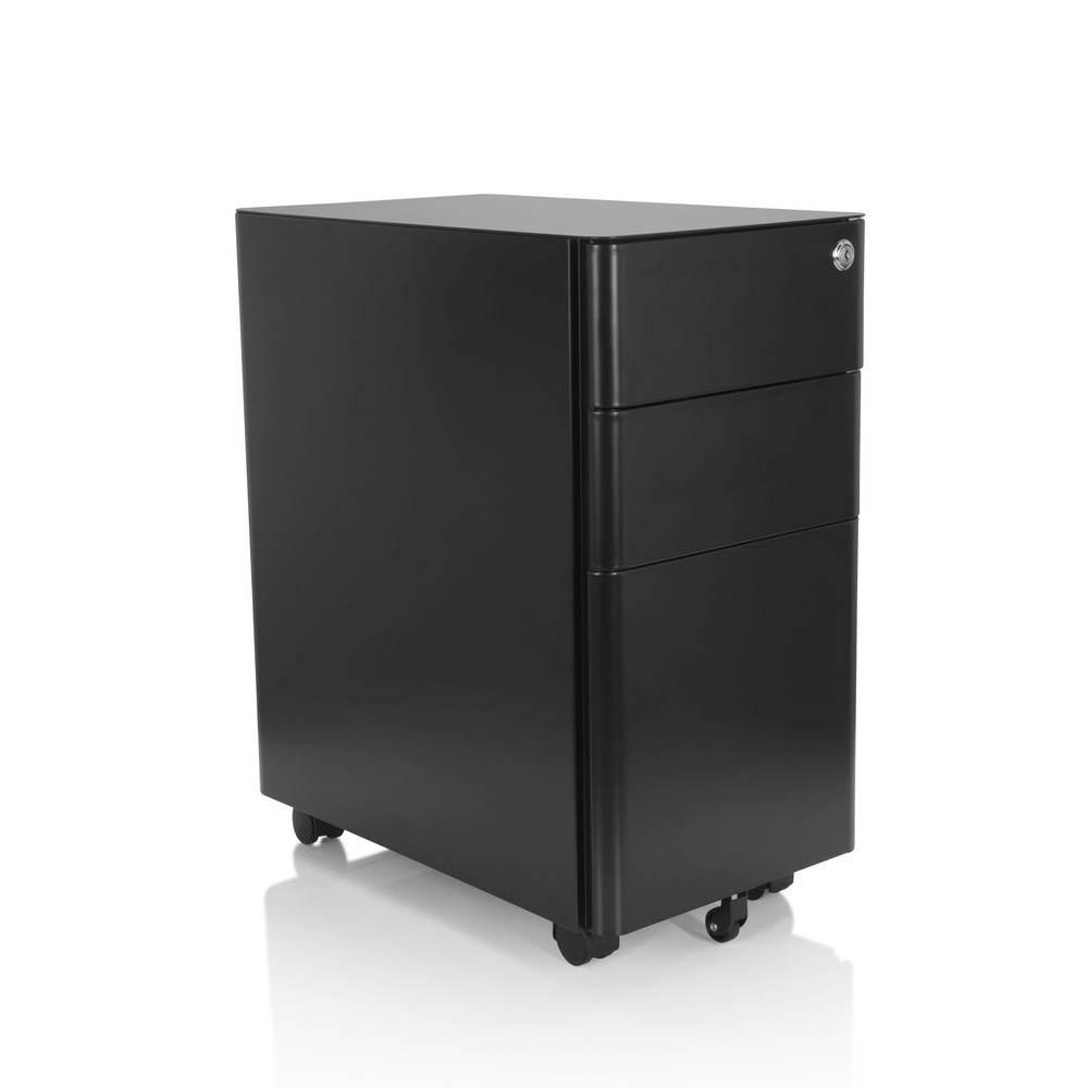 Produktabbildung Nr. 3: Caisson à roulettes hjh OFFICE COLOR I métal, noir