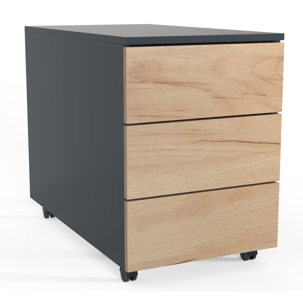 Produktabbildung Nr. 5: Caisson roulant Dalosa 70 3-SB, chêne miel