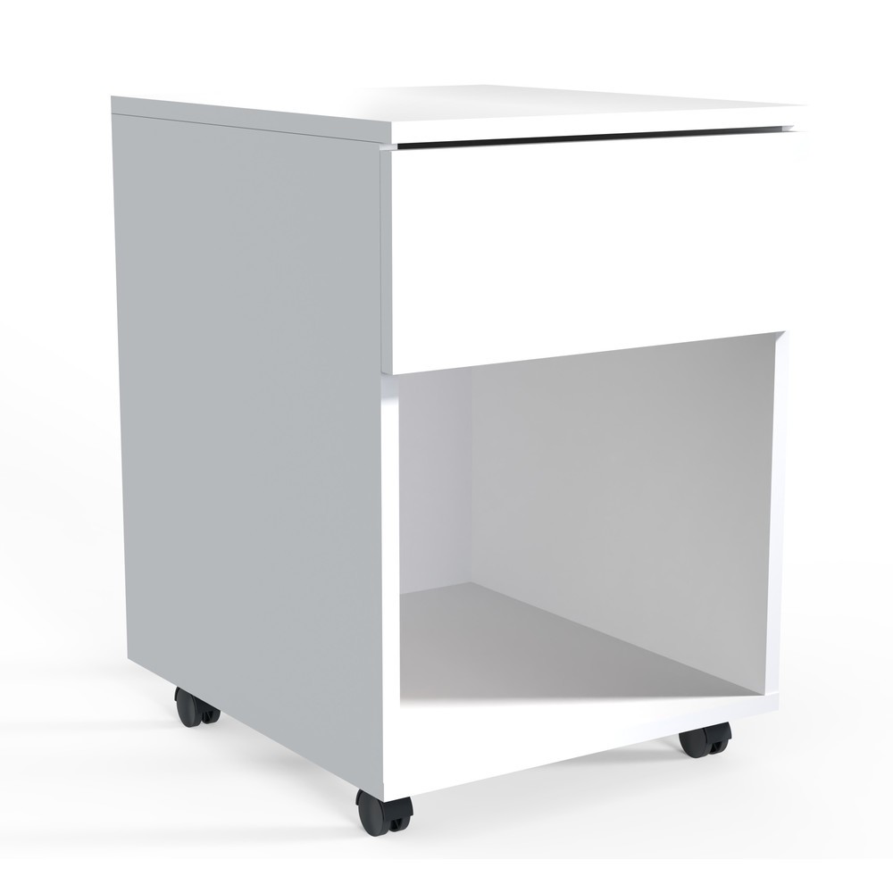 N° de l'image du produit 4 : Caisson à roulettes VCM Dalosa 45 1-SB, blanc