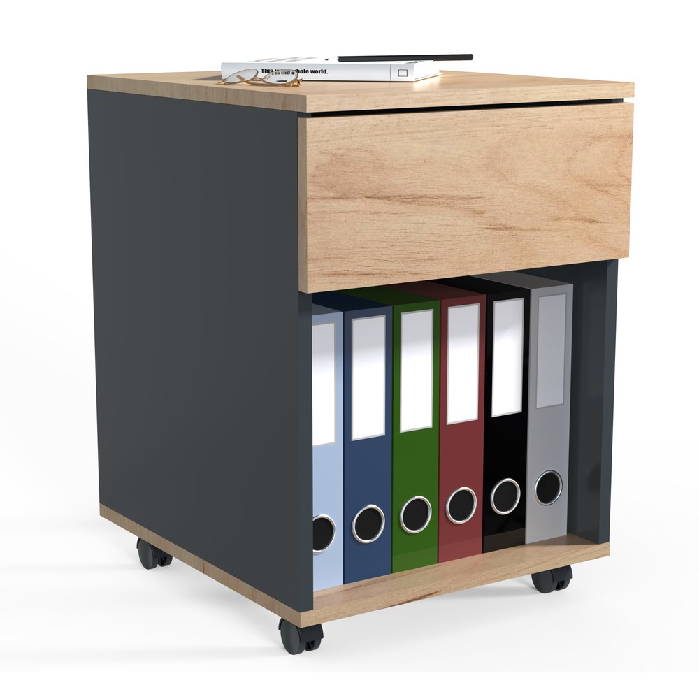 Produktabbildung Nr. 1: Caisson roulant Dalosa 45 1-SB, chêne miel