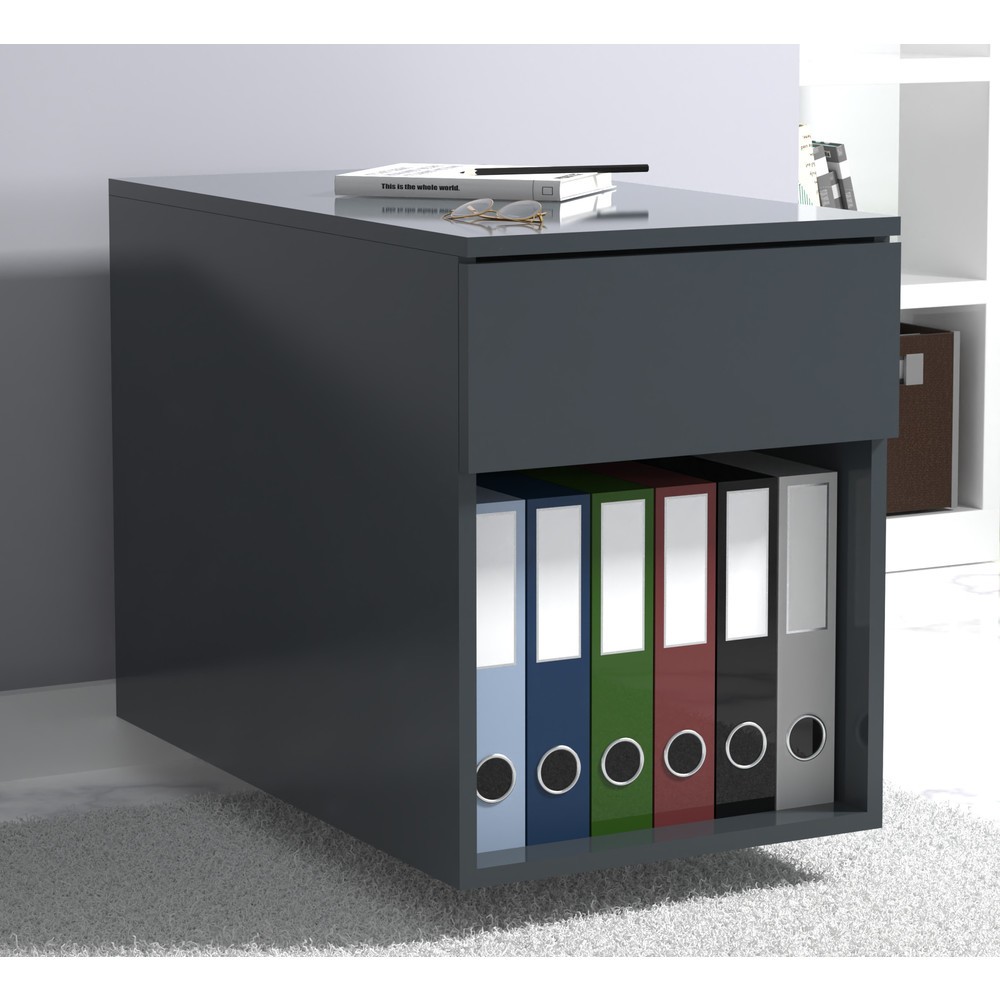 N° de l'image du produit 3 : Caisson à roulettes VCM Dalosa 70 1-SB, anthracite