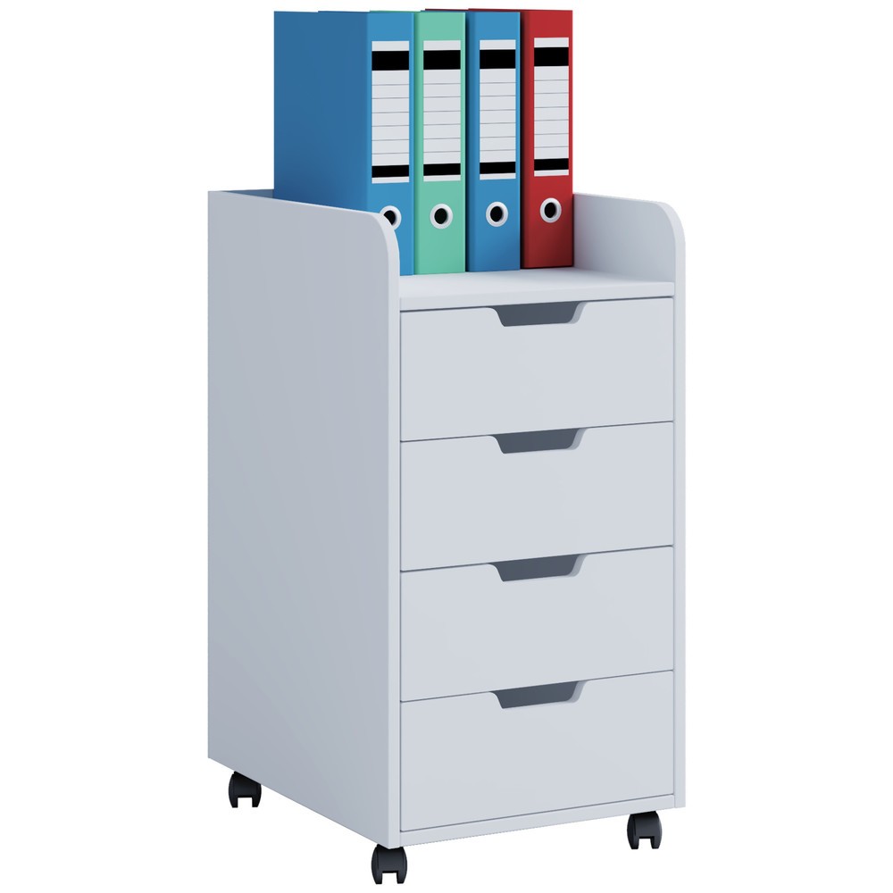 Illustration du produit: Caisson à roulettes Konal Maxi, blanc