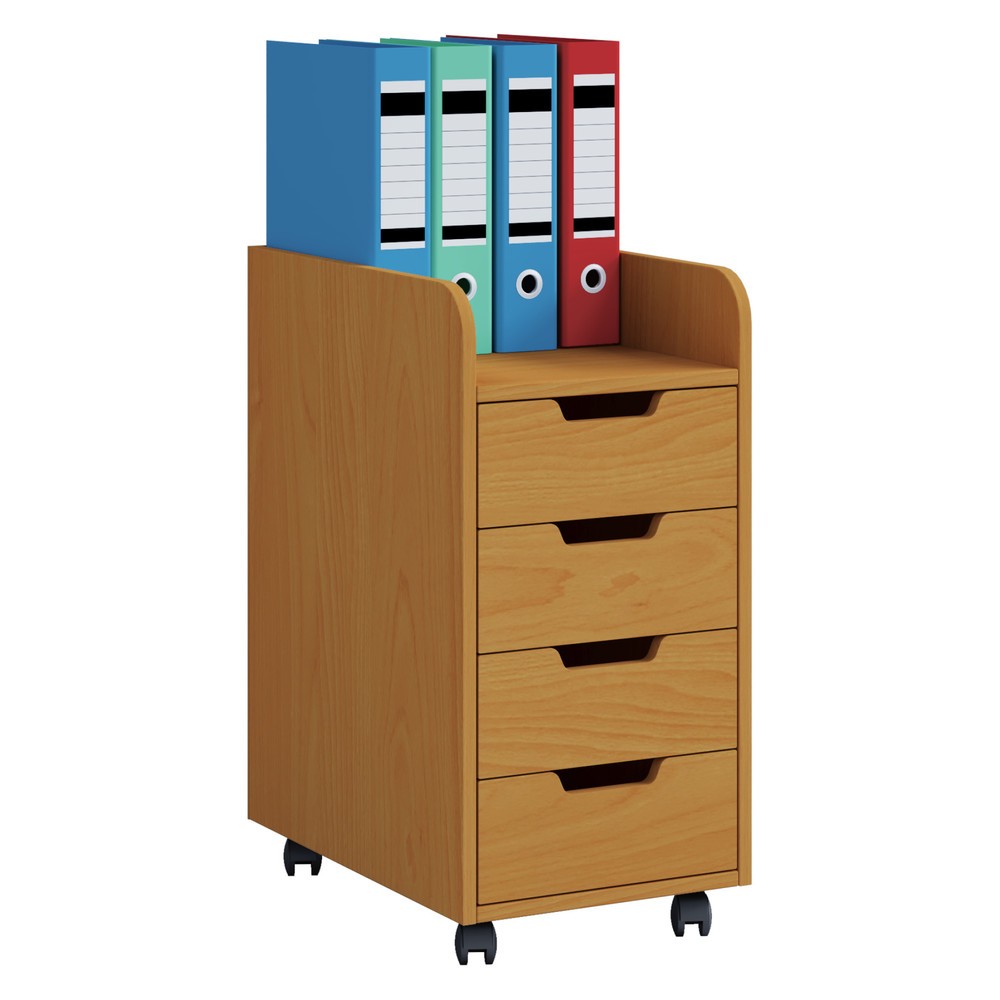 Produktabbildung Nr. 1: Caisson à roulettes Konal Mini, hêtre