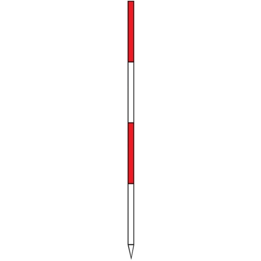 Illustration du produit: Jalon 2 m tube d’acier enfichable, avec 1 pointe 24 mm NEDO