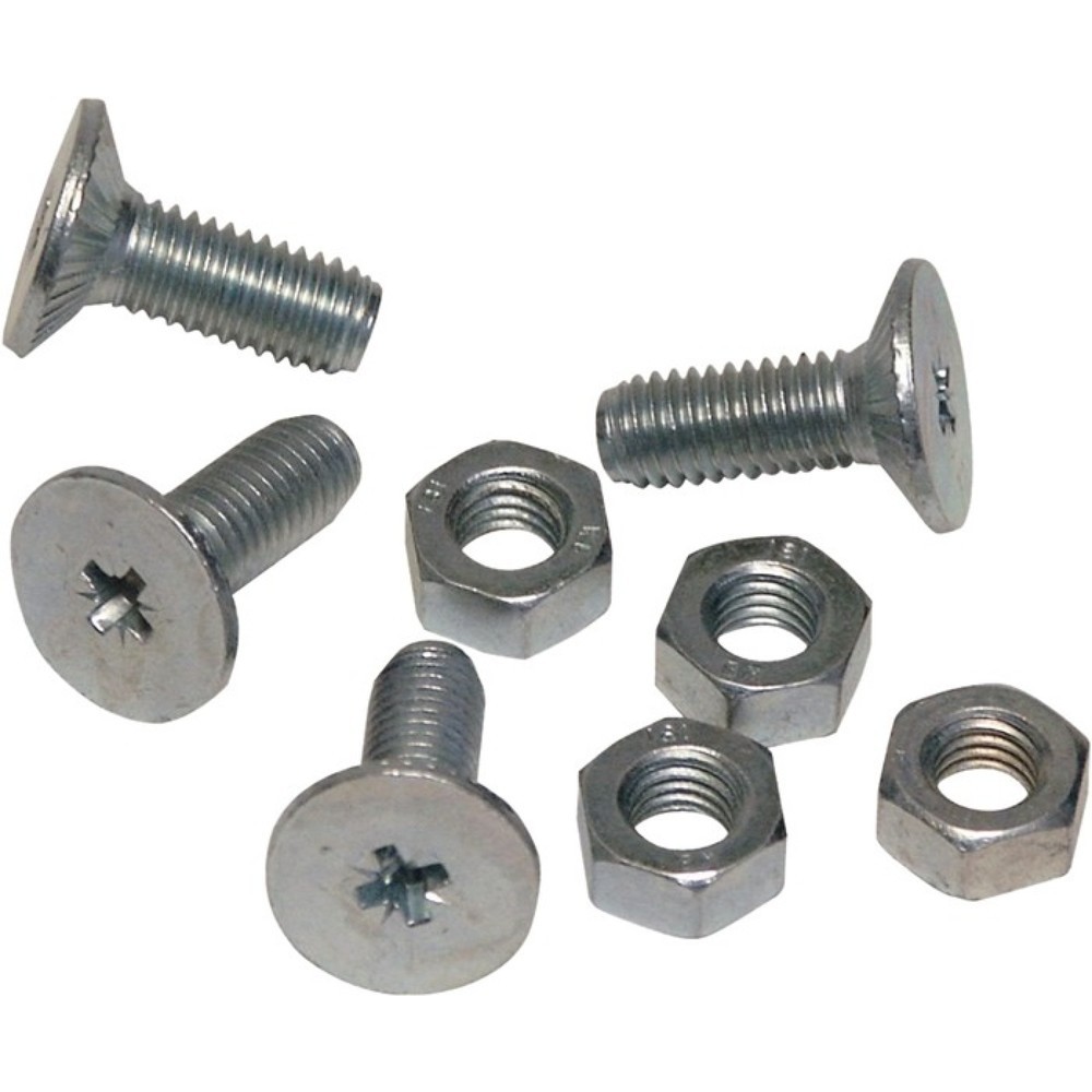 Produktabbildung: CAPITO Muldenschrauben, L40xB40xH20mm, verzinkter Stahl, f.