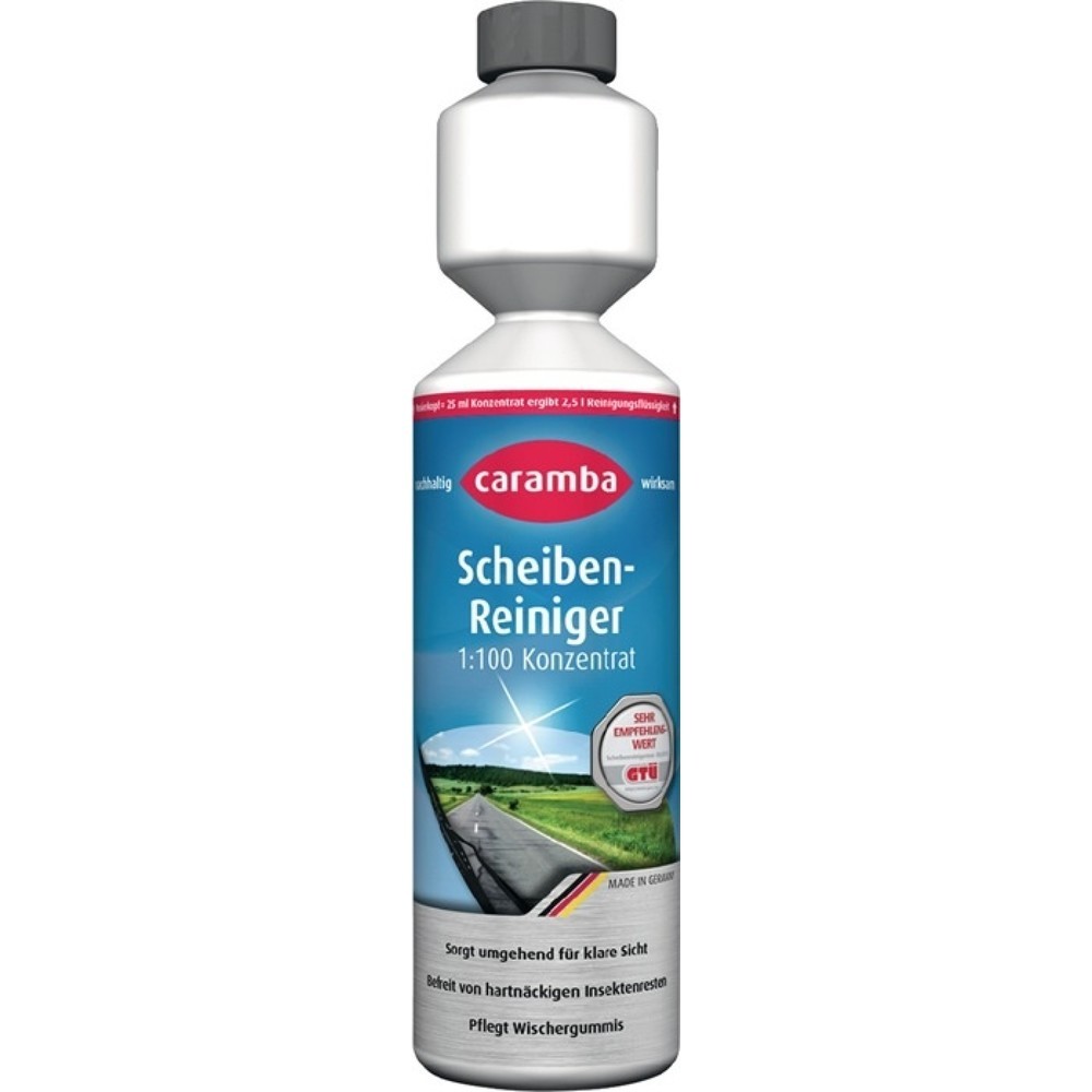 Produktabbildung: CARAMBA Scheibenreiniger Konzentrat 1:100 250 ml Flasche