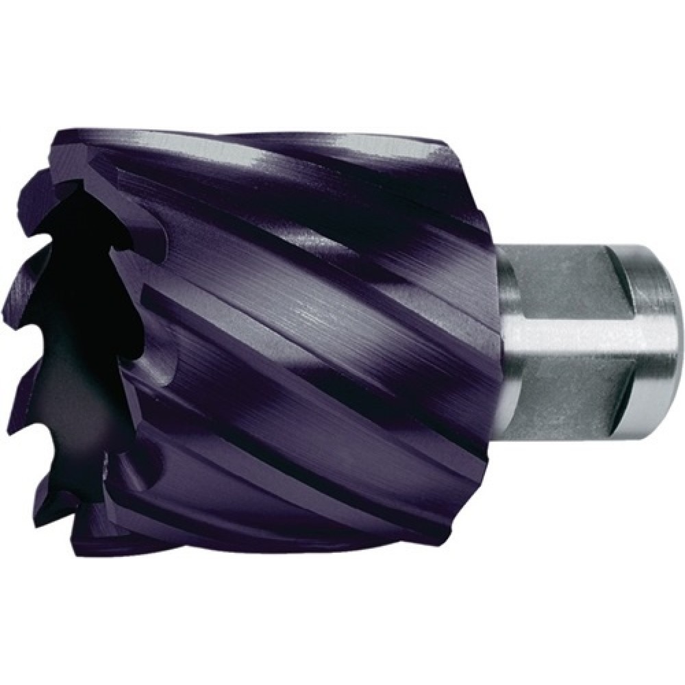Illustration du produit: Couronne de carrotage D. nominal 14 mm HSS revêtement TiAlN profondeur de coupe