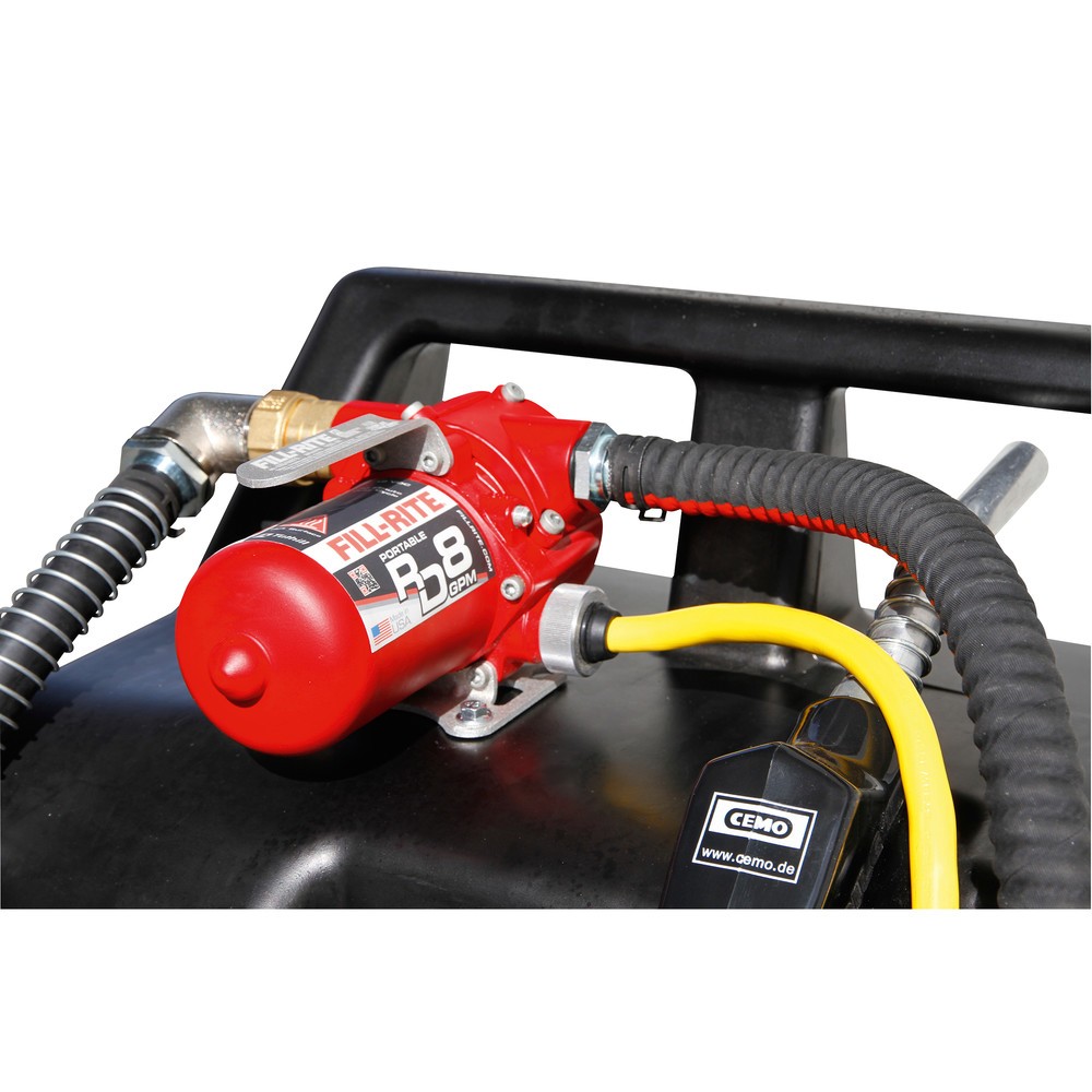Produktabbildung Nr. 2: Cart ravitailleur essence CEMO en PE, 60 l avec pompe électrique