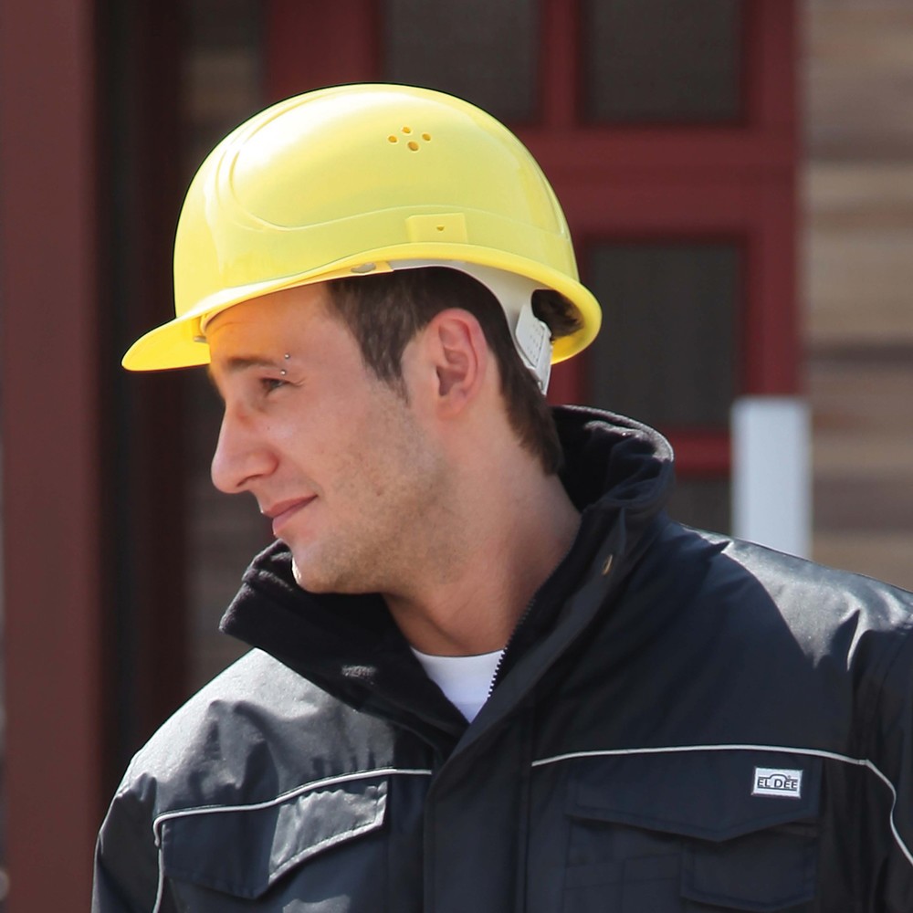Produktabbildung Nr. 2: Casque de protection industriel, 6 points, DIN EN 397, PE, blanc