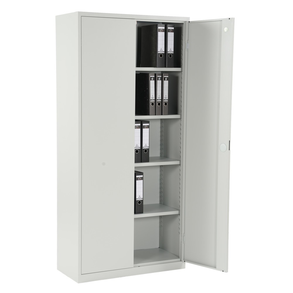 Produktabbildung Nr. 8: CEHA Stahlschrank HS-XBT, 5 OH, HxBxT 1.950 x 1.200 x 600 mm, verzinkte Fachböden, lichtgrau