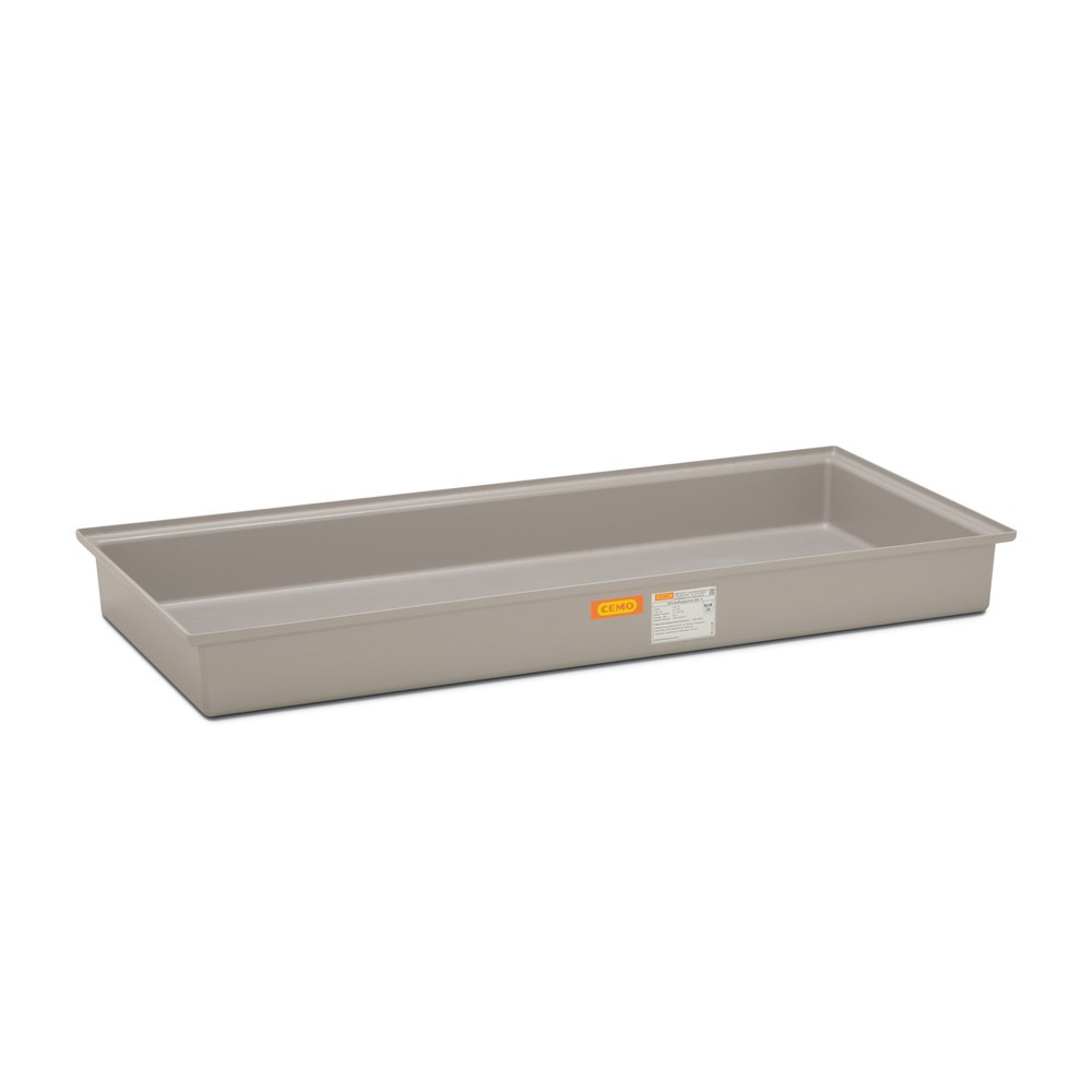Produktabbildung: CEMO Auffangwanne aus GFK, HxBxT 190 x 850 x 1.880 mm