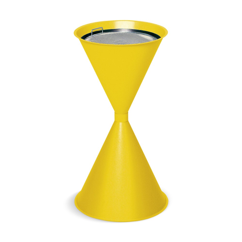Illustration du produit: Cendrier VAR® CLASSIC, acier, jaune signalisation