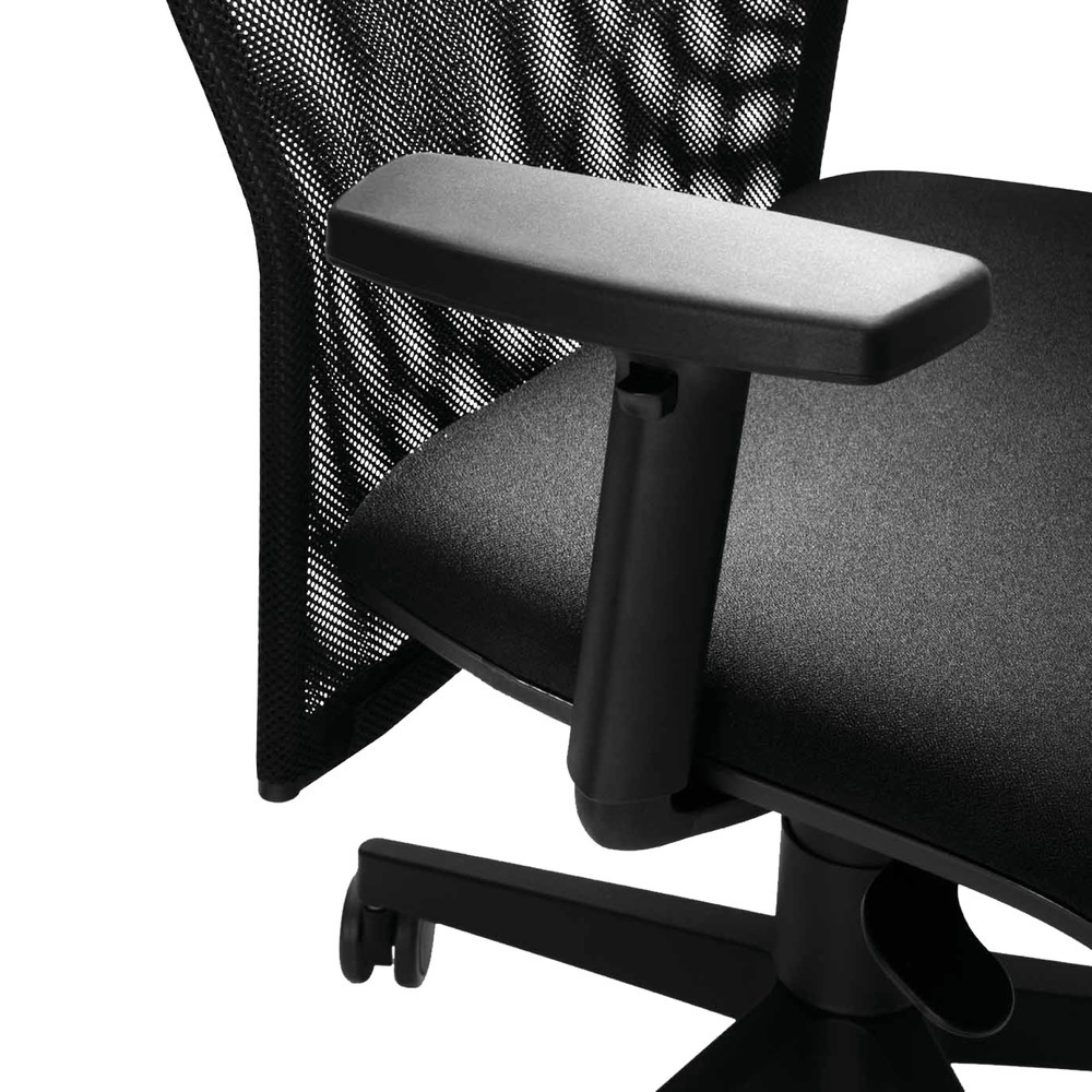 Produktabbildung Nr. 3: Chaise de bureau pivotante Hammerbacher Solid 2, dossier en mesh, accoudoirs réglables en hauteur