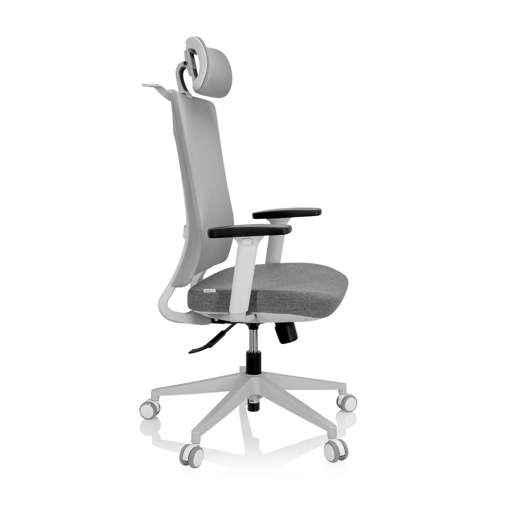 Produktabbildung Nr. 8: Siège de bureau / siège pivotant hjh OFFICE COMFIO WMH maille / tissu, gris