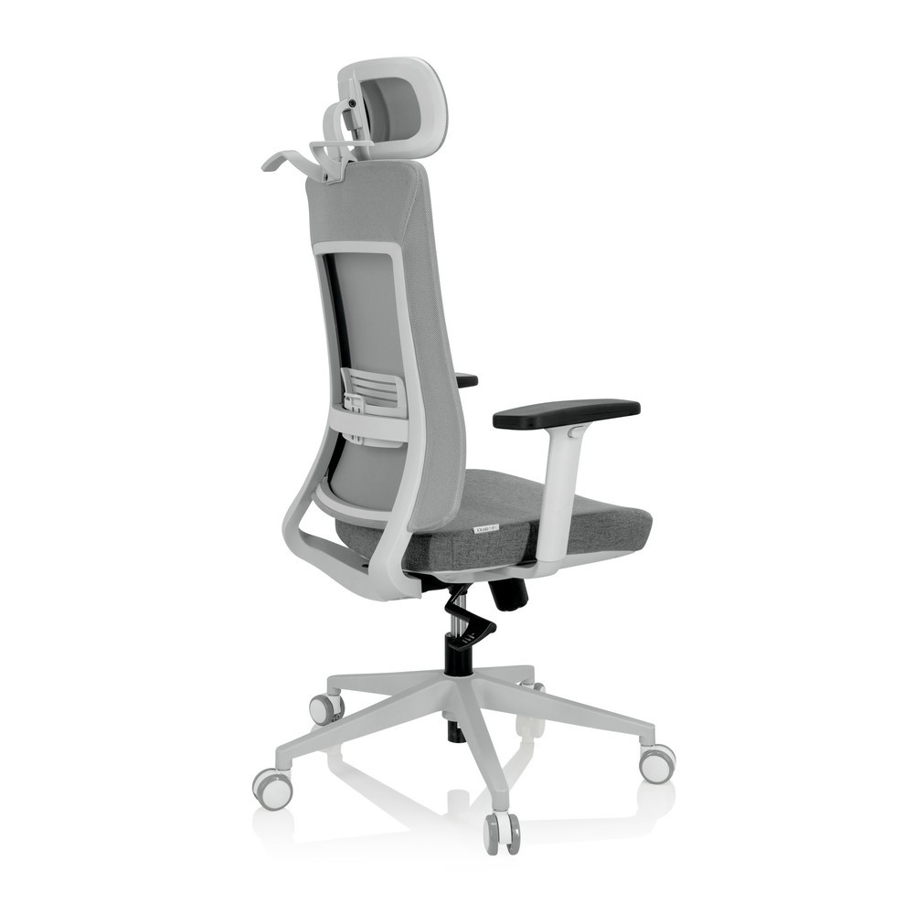 Produktabbildung Nr. 9: Siège de bureau / siège pivotant hjh OFFICE COMFIO WMH maille / tissu, gris