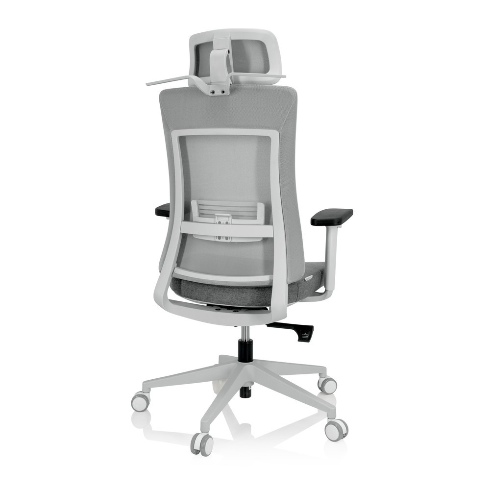 Produktabbildung Nr. 10: Siège de bureau / siège pivotant hjh OFFICE COMFIO WMH maille / tissu, gris
