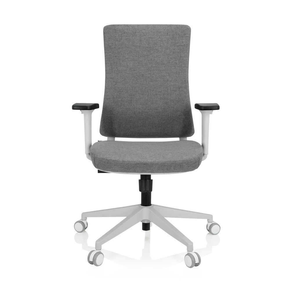 Illustration du produit: Chaise de bureau / chaise pivotante hjh OFFICE COMFIO WP tissu, gris