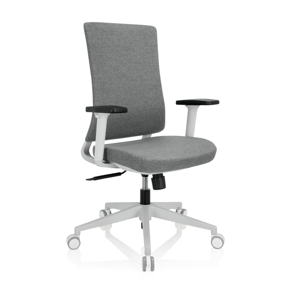 Produktabbildung Nr. 6: Chaise de bureau / chaise pivotante hjh OFFICE COMFIO WP tissu, gris