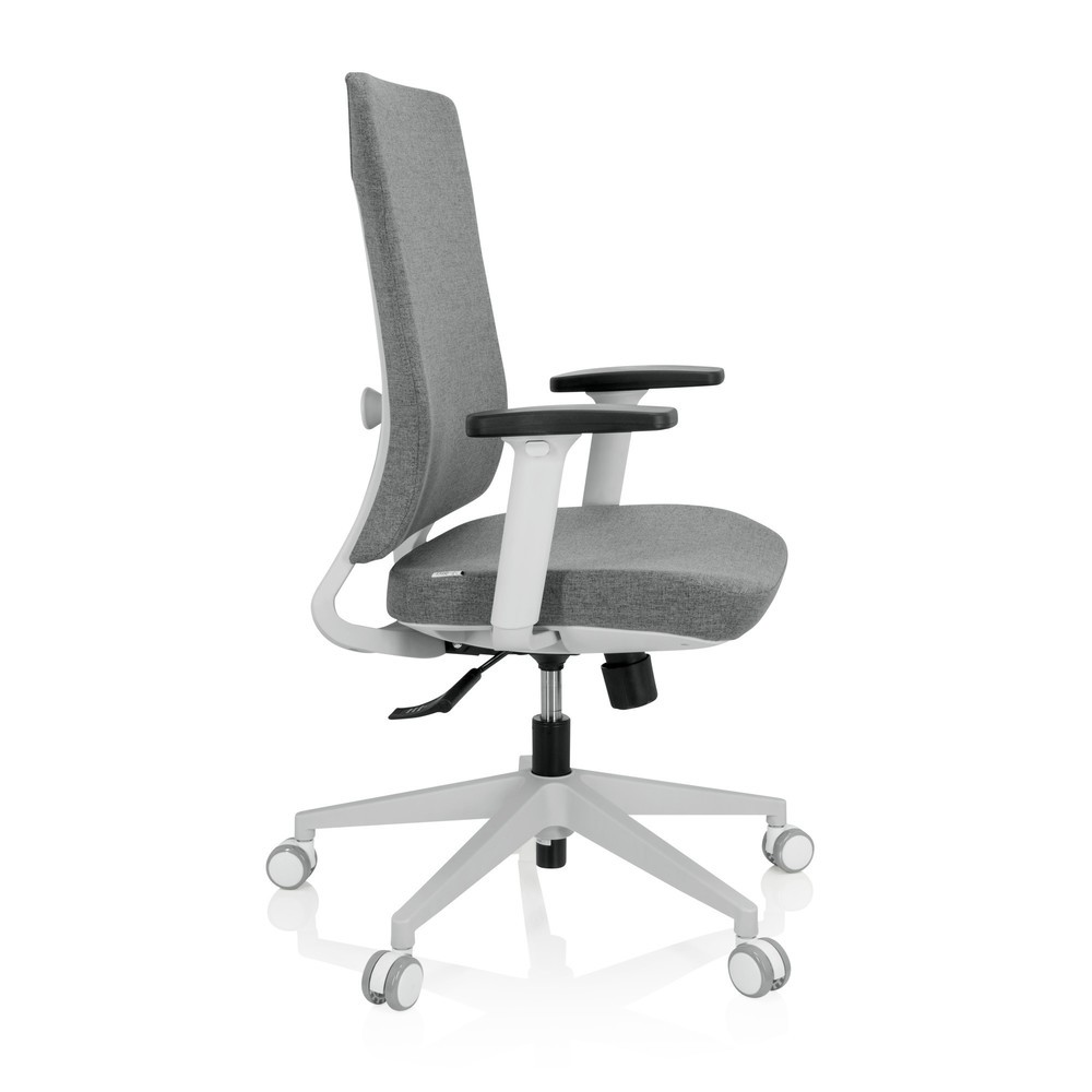 Produktabbildung Nr. 7: Chaise de bureau / chaise pivotante hjh OFFICE COMFIO WP tissu, gris