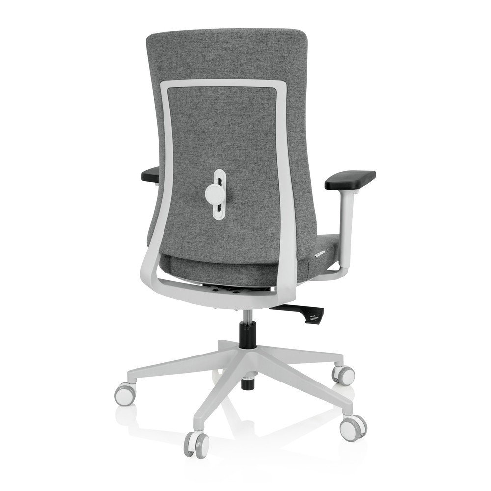 Produktabbildung Nr. 9: Chaise de bureau / chaise pivotante hjh OFFICE COMFIO WP tissu, gris