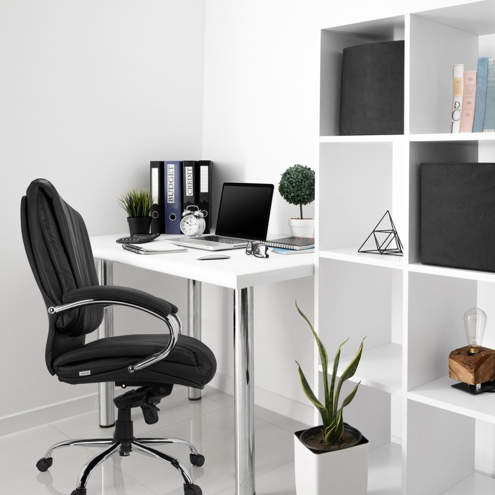 Produktabbildung Nr. 6: Chaise de bureau / fauteuil de direction hjh OFFICE XXL H 100 PU, noir