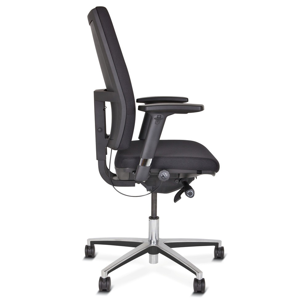 Produktabbildung Nr. 3: Chaise de bureau pivotante Bisley I, assise et dossier rembourrés, réglable en hauteur à 8 niveaux