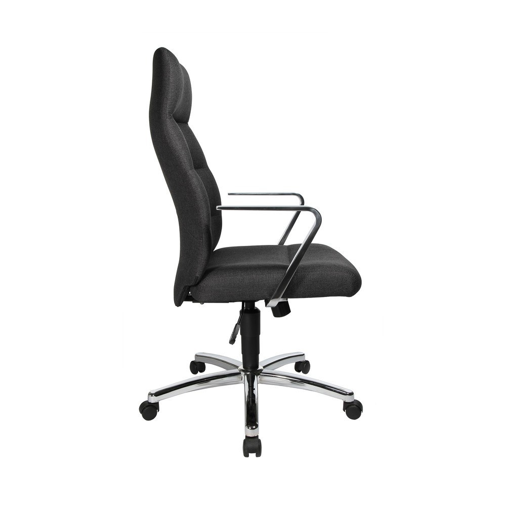 Produktabbildung Nr. 3: Chaise de bureau pivotante Chefsessel Topstar® Chairman, tissu anthracite