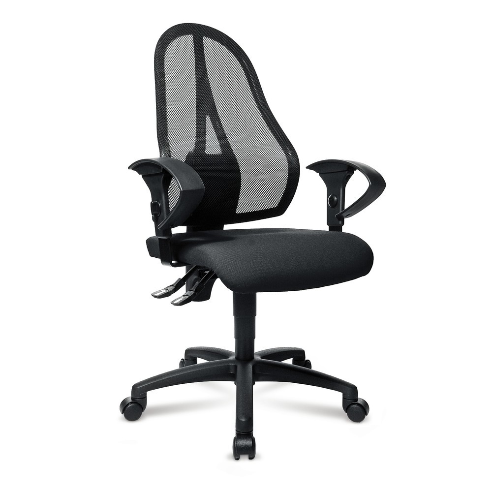 Produktabbildung Nr. 2: Chaise de bureau pivotante Topstar® Open Point P, noir